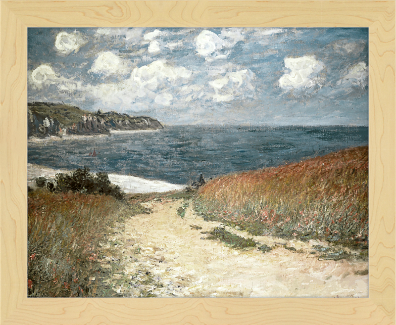 Sandy Beach Path - Claude Monet