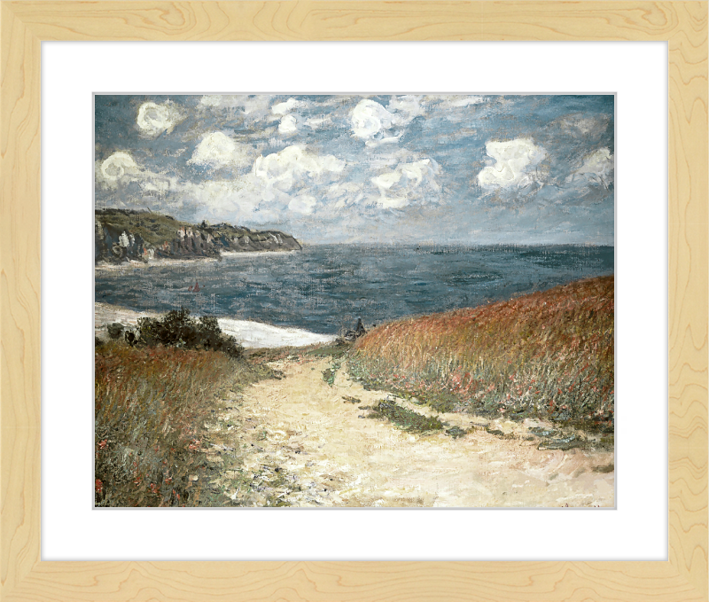 Sandy Beach Path - Claude Monet