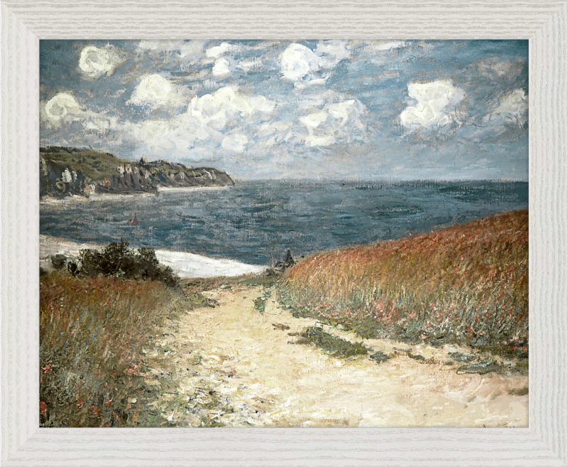 Sandy Beach Path - Claude Monet