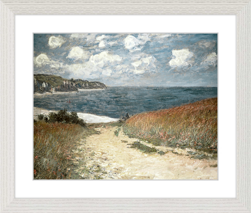 Sandy Beach Path - Claude Monet