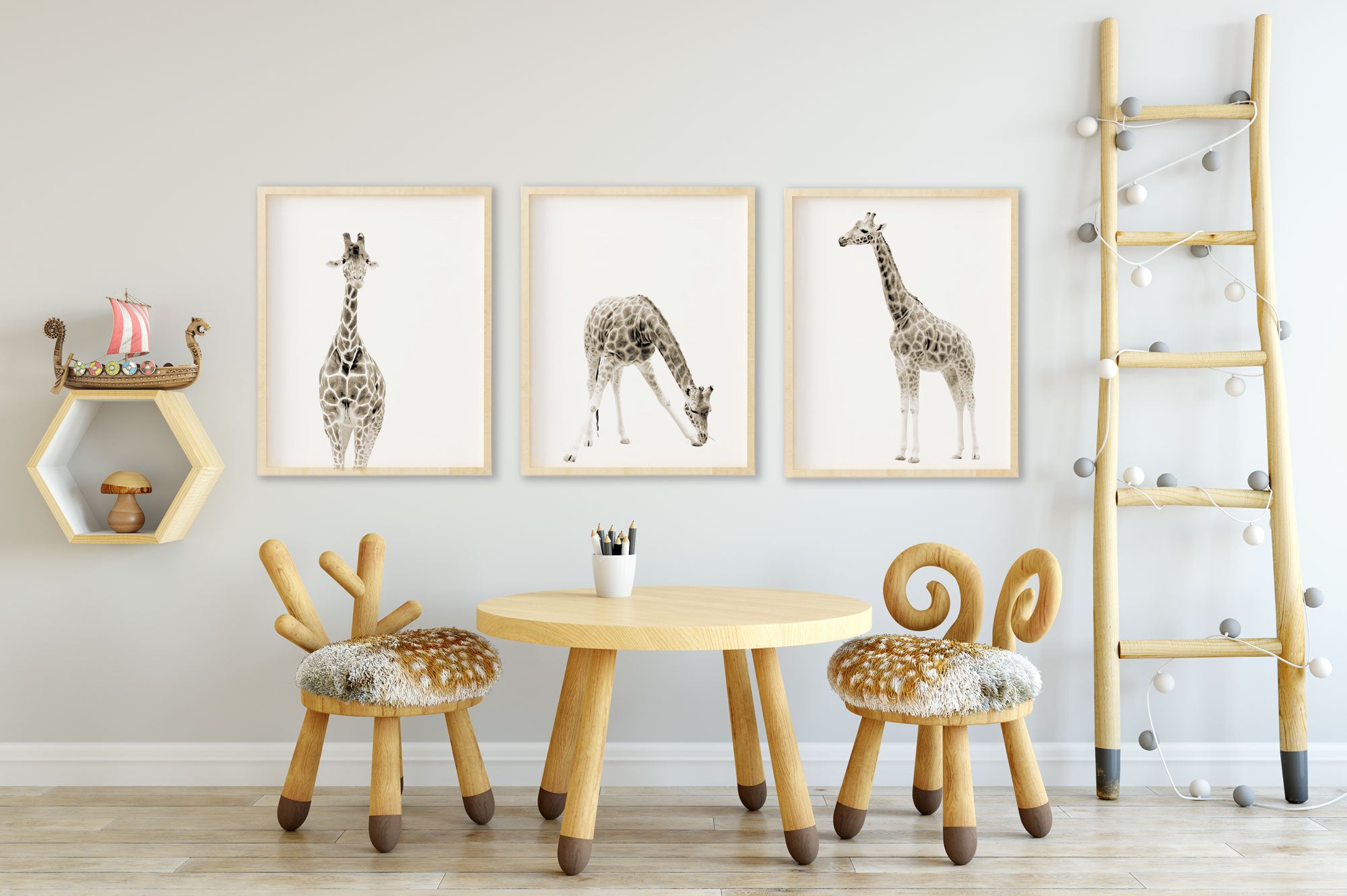 Giraffe sales nursery decor