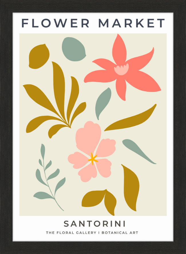 Vase Floral Poster - 02