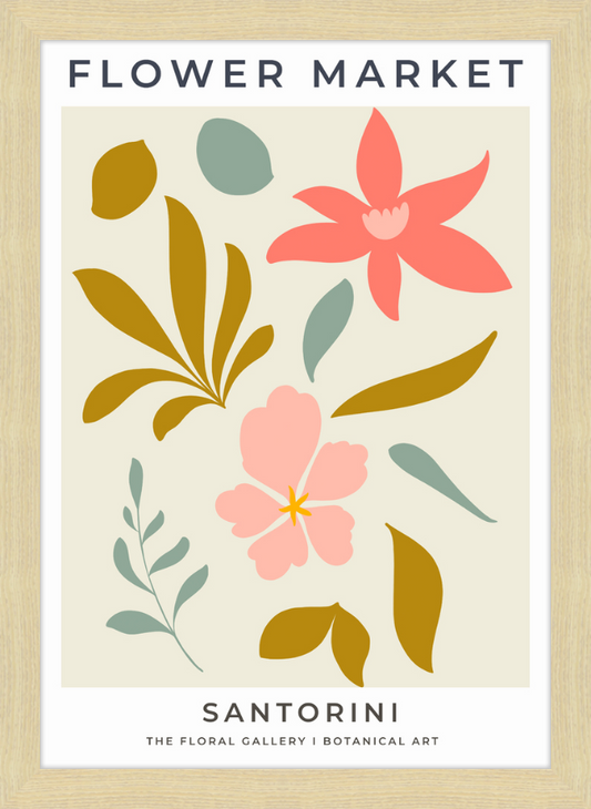 Vase Floral Poster - 02