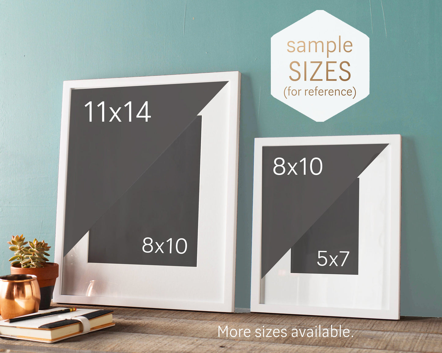 Set of Two Modern Wall Art - Large Abstract Posters