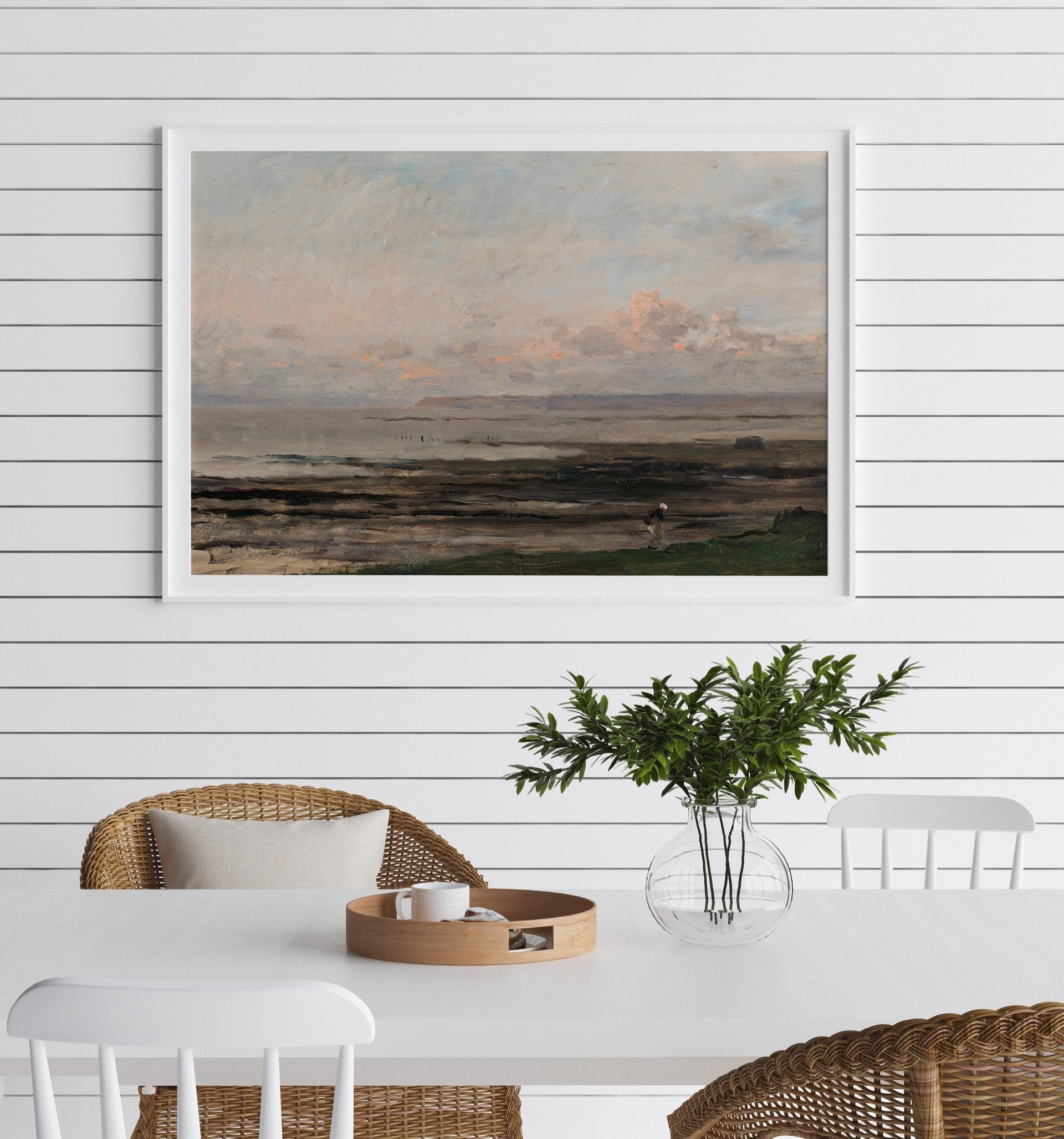 Vintage Shoreline Seascape Coastal Wall Art – Wall and Wonder