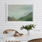 Vintage Coastal Beach Wall Art - Farmhouse Oil Painting Replica - Printed and shipped to you on fine art paper