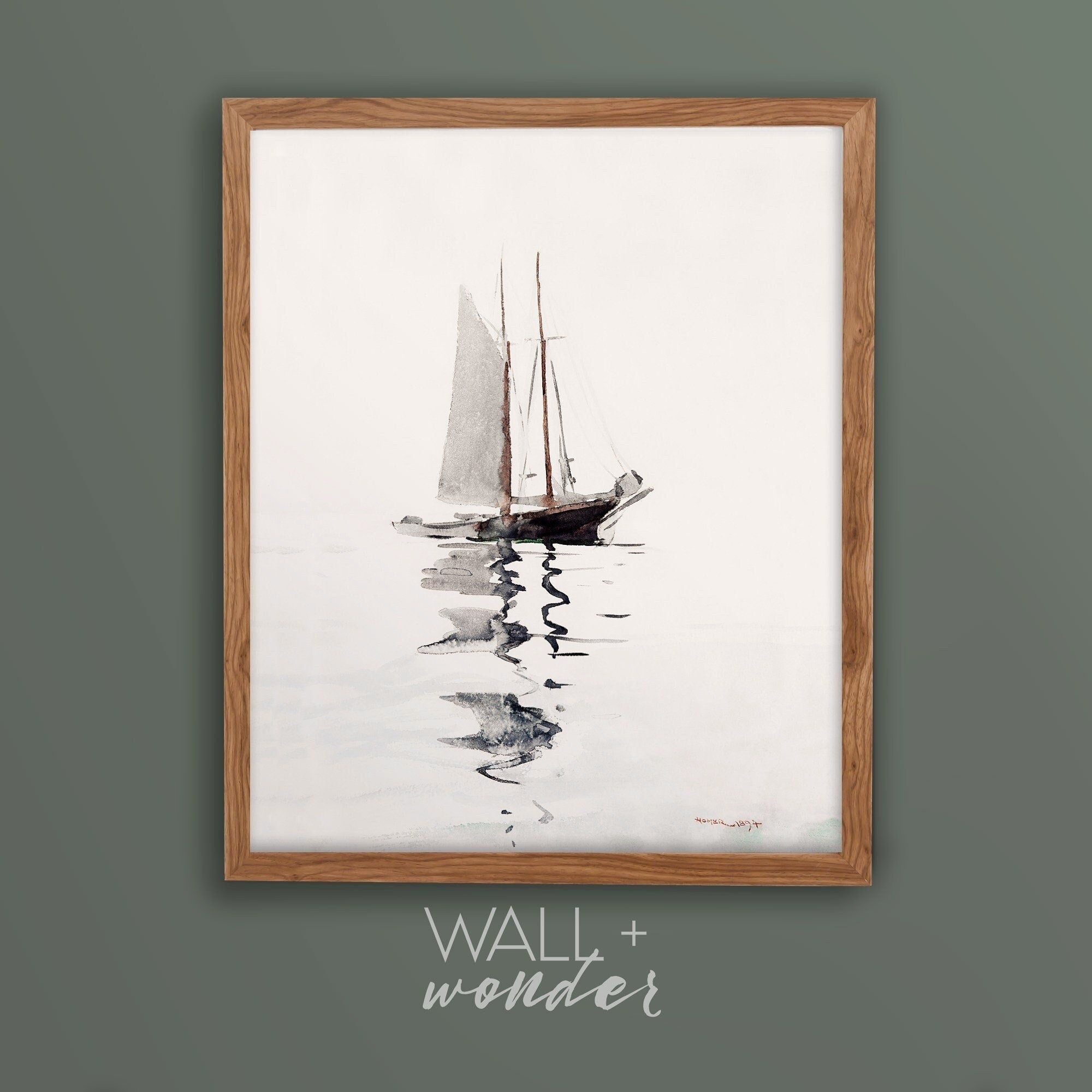 Top Sailboat Wall Art