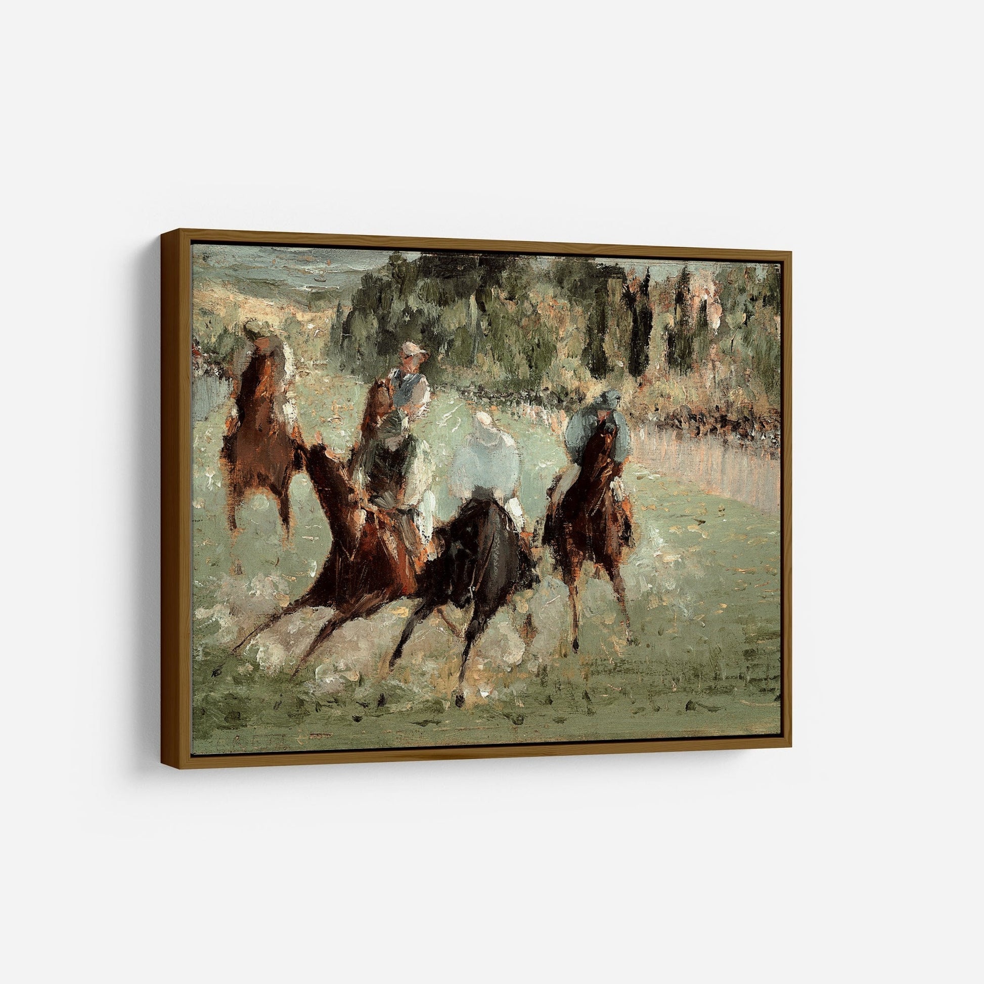 Vintage Horses Wall Art Print 
