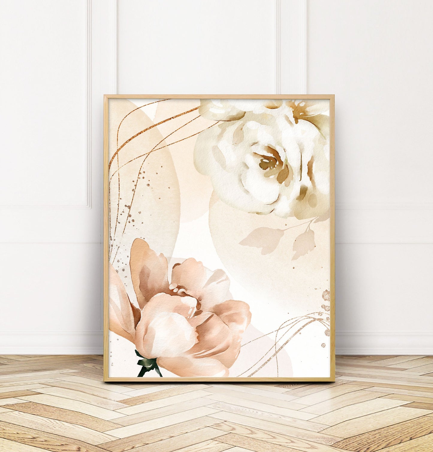 Floral Abstract Wall Art 