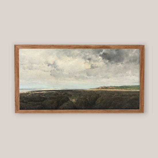 Vintage Shoreline - Long Wall Art Print – Wall and Wonder