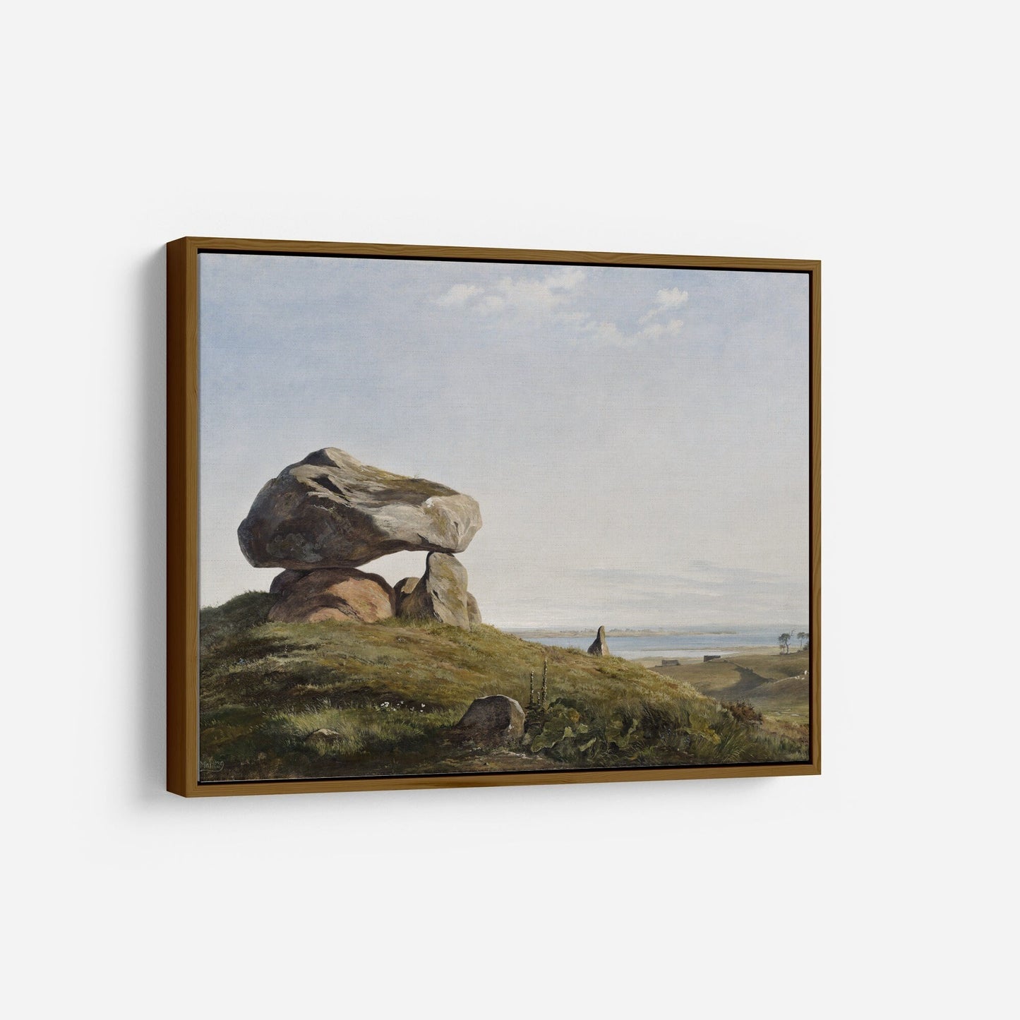 Danish Landscape Vintage Artwork 